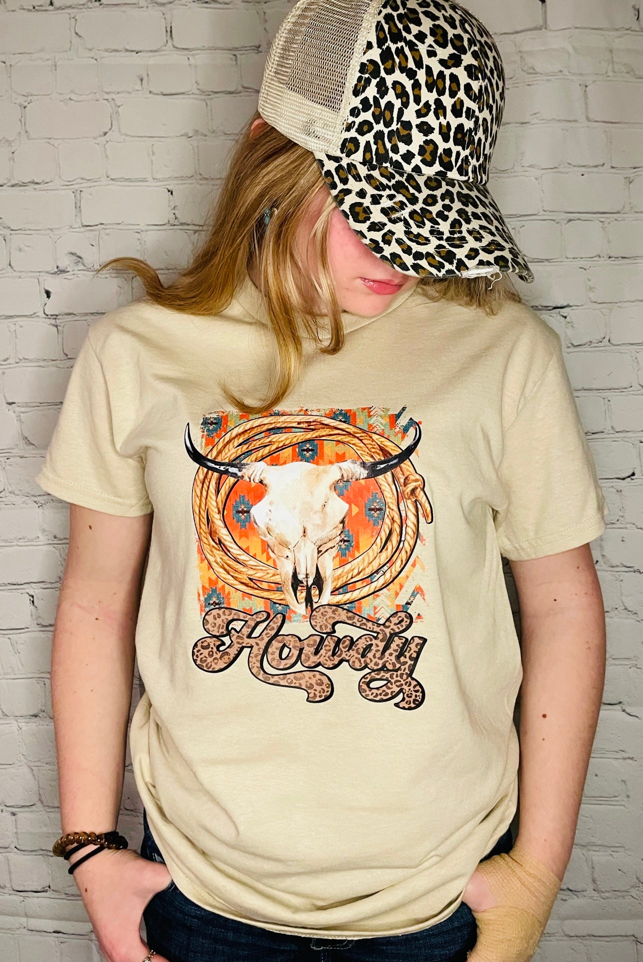 Howdy Sand Tee