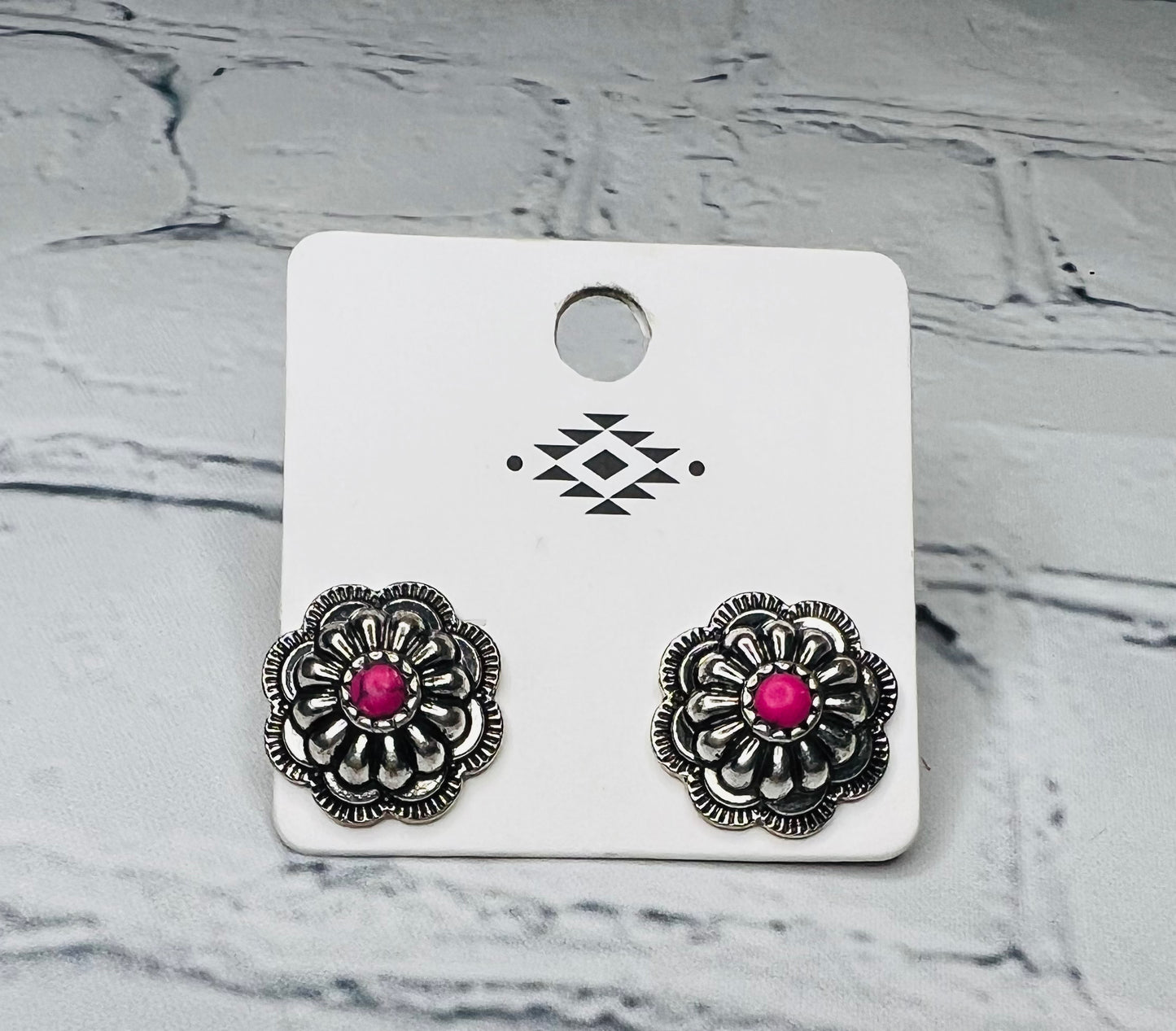 Flower Concho Stud