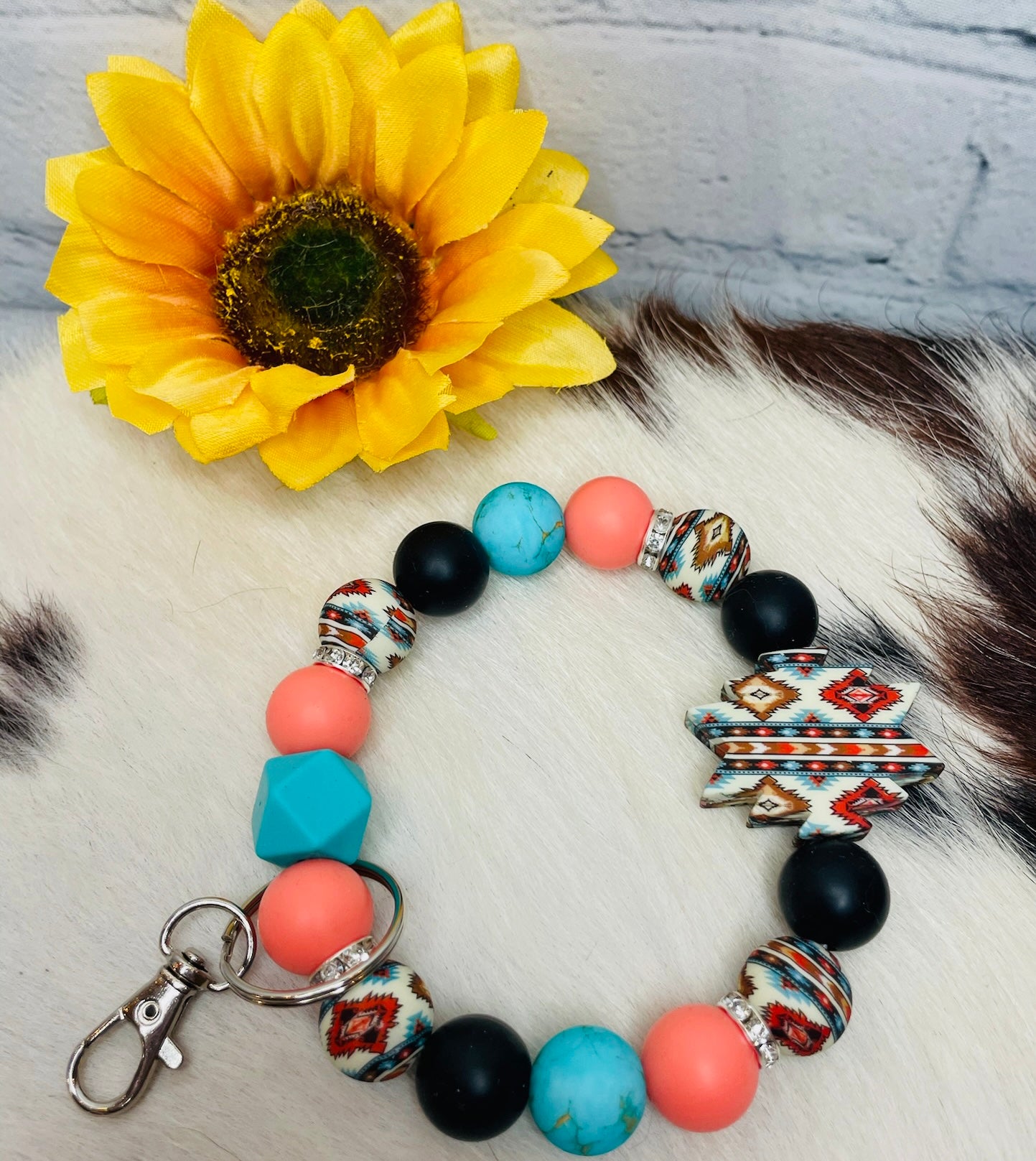 Western Dream Keychain Bracelet