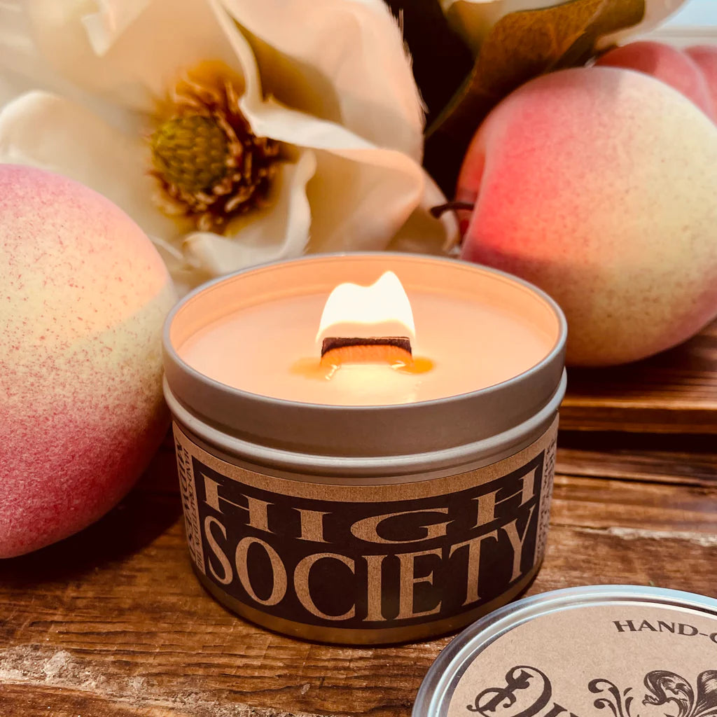 High Society Wooden Wick Candle *PRE-ORDER*